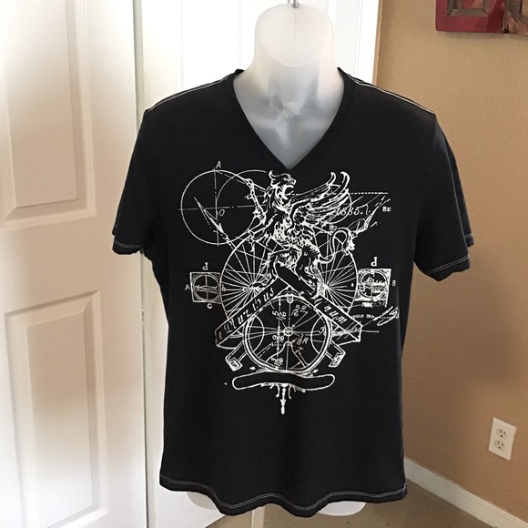 Banana Republic Men’s Graphic Print T-shirt Sz Med